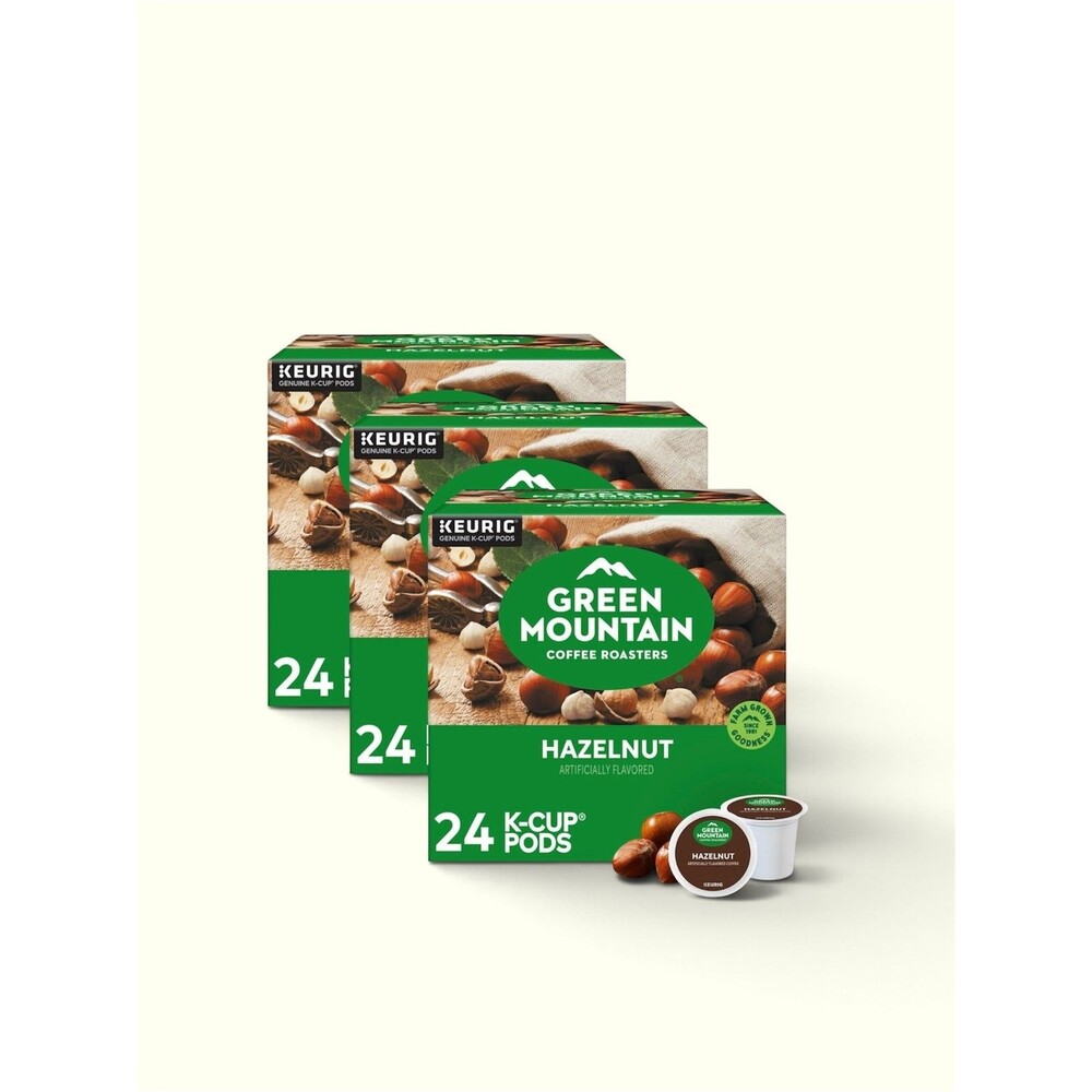 Green Mountain Coffee Roasters Hazelnut K-Cup Pods 72 Ct KEURIG